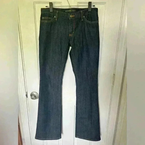 Michael Kors Women's Jeans size 2. Bootcut Dark denim wash. Excellent, like new. - Picture 1 of 10